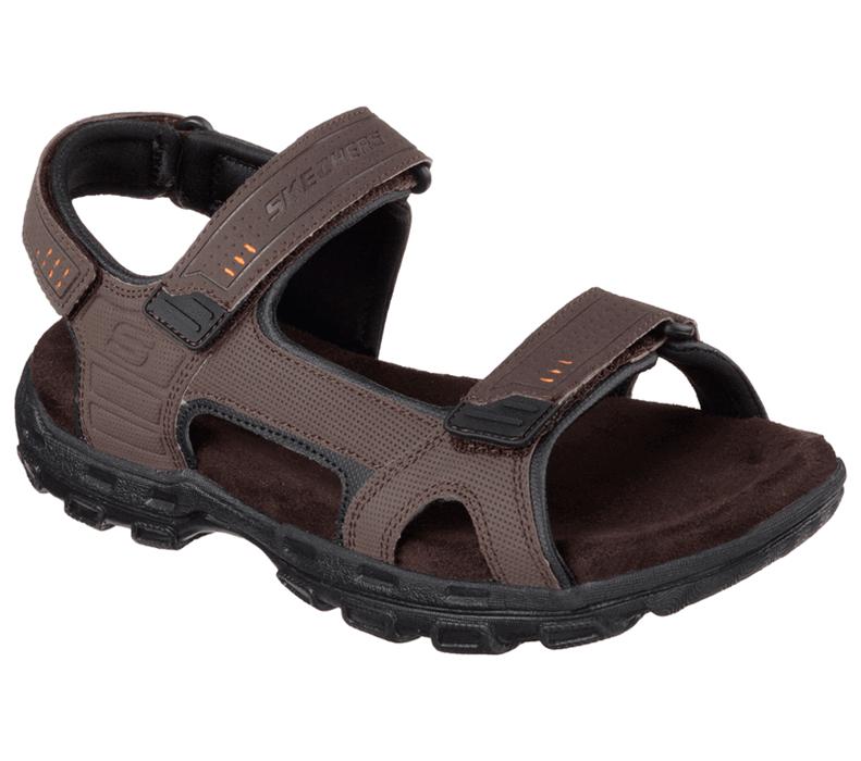 Skechers Relaxed Fit: Conner - Louden - Mens Sandals Brown [AU-HF8442]